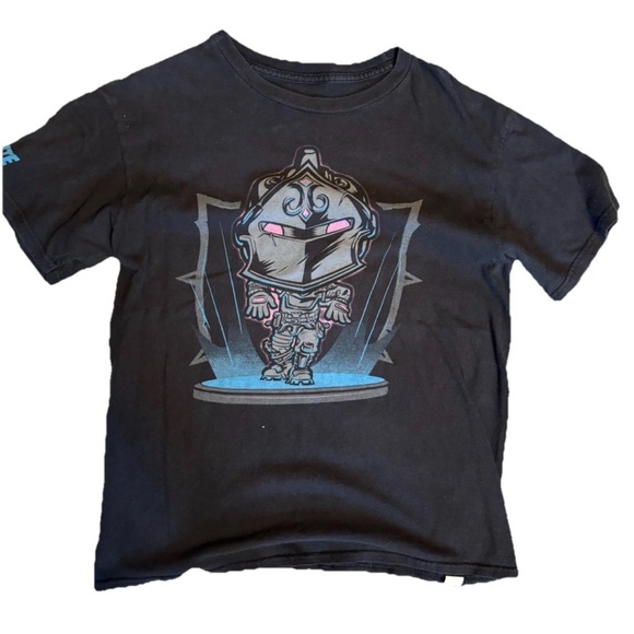 Kids Black Graphic Short Sleeve Tee - Picture 1 of 5